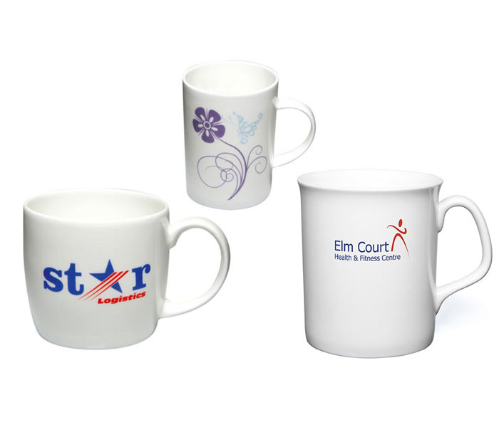 Custom Bone China Mugs