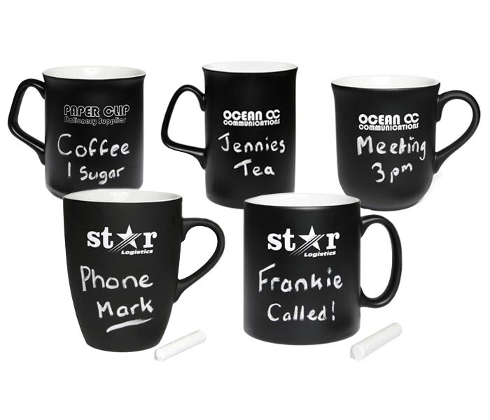 Chalk Mugs