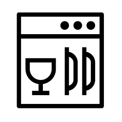 Dishwasher Safe Icon