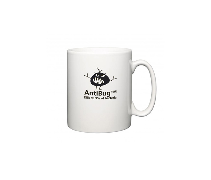 Durham Printed Mug with Antibug® Antimicrobial Coating