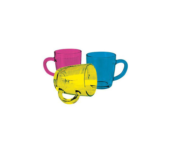 Coloured glass 2025 mugs